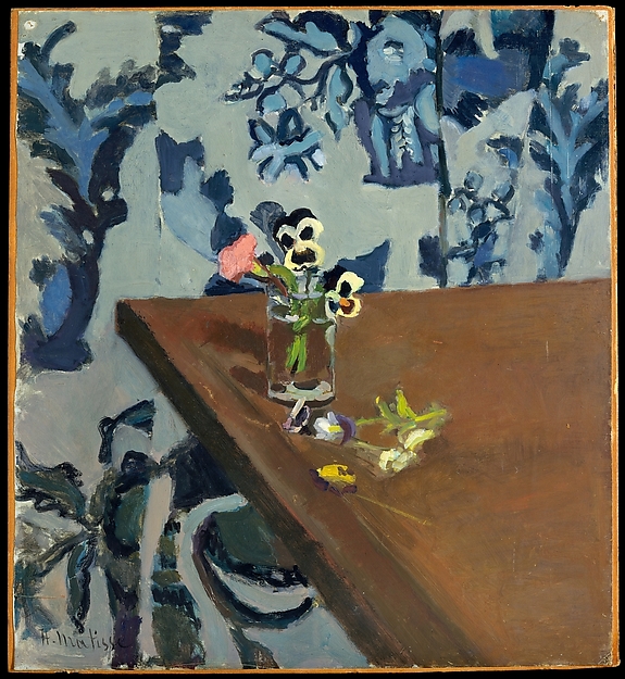 Henri Matisse - Pansies on a Table 1919